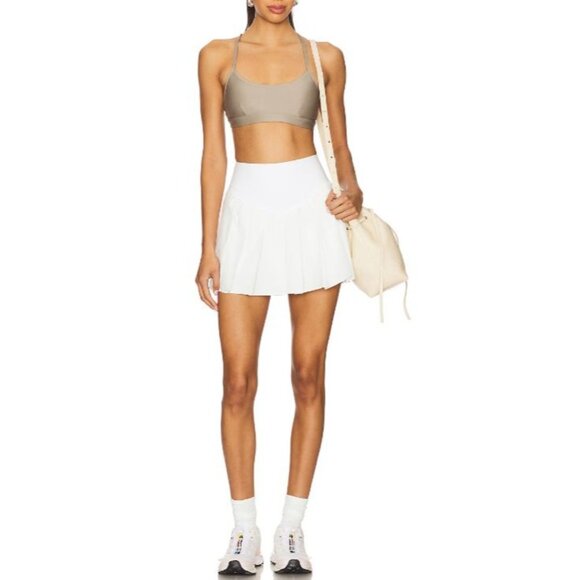 Free People Pants - Free People Swing of Things Skort Tennis Skirt White NWT